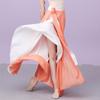 Saia de Dança Renda Renda Peça Única Grande Balanço Saia Longa Avental Dança Clássica Dança Moderna Elegante Vestido de Prática