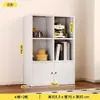 Estante de Ferro Forjado para Uso Doméstico, Estante Modular Colorida Estilo Kallax de Chão com Armazenamento em Gaveta, Novo Estilo Chinês