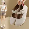 Zapatos Birkenstock para mujer, nuevos planos estilo Mary Jane primavera/verano, mocasines duraderos de suela plana, zapatos casuales de punta redonda
