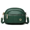 Bolsa Transversal Portátil Versátil de Textura Premium para Mulheres Nova de Verão para Trabalho e Deslocamento Pequena Quadrada Multicamadas Grande Capacidade