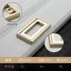 Nova Puxador Oculto para Gaveta Montado na Superfície Preto Puxador de Porta de Guarda-Roupa Dourado Tatami Puxador Plano Invisível