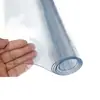 Protetor de Mesa Transparente de Vidro Macio, Folha de Plástico Resistente ao Calor, Toalha de Mesa Espessa, Placa de Cristal de Filme Macio, Rolo Inteiro, Pode Ser Cortado, Estilo Nórdico