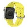 Adecuado para Apple Watch Ultra 987654321 Series, Correa de Silicona Estilo Bucle Onda Hebilla de Hierro