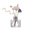 Botellas Redondas de Vidrio Personalizadas para Aromaterapia para Dispensar Muestras de Perfume, Fragancia de Hotel, Uso Doméstico, Perfumar la Sala de Estar, Botellas Vacías en Stock