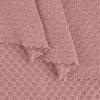 Tejido de punto grueso de poliéster de panal pequeño de lana 180g moda suéter cárdigan abrigo para mujer tela para pantalones casuales