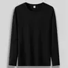 Camiseta de Manga Larga Otoño al por Mayor para Hombre Top Holgado talla extra Suéter de Moda para Hombre Primavera y Otoño Camisa Base Ropa de Otoño para Hombre