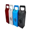 Bolsa para Vino Tinto con Forma de Uva Recortada en Fieltro Espeso Caja de Regalo de Fieltro para Vino Caja de Embalaje para Vino Bolsa de Vino de Alta Calidad