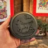 Kit de Materiales, Molde, Set de Bestias Míticas, Herramientas Cuadradas, Placa de Impresión de Papel, Doce Signos del Zodíaco, Bloque para Frotar, Plantilla para Frotar, Hoja para Frotar