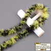 Tira de plumas planas de color directo de fábrica Tira de lana de pavo materiales de decoración manualidades regalo de Navidad DIY