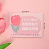 Decoración para Pastel Feliz Día de las Madres 2026 Mariposa 3D de Doble Capa Cinta de Cumpleaños para Mamá Lazo Insertar para Hornear