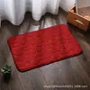 Alfombra de Piso Pequeña de Terciopelo de Coral Piedra, Absorbente de Agua, Antideslizante, Felpudo para Baño, Alfombra de Puerta de Baño, Amazon Transfronterizo