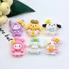 Dibujos Animados Lindos Animales Sanrio Hecho a Mano DIY Accesorios para Joyería Funda para Teléfono Móvil Llavero Material Venta al por Mayor