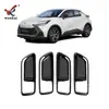 Adecuado para Toyota 25 Versión Europea C-Hr Moldura Decorativa para Tazón Interior de Puerta Modificado Cubierta Decorativa Especial para Manija Interior de Puerta Chr