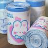 Bolsa de Basura Sanitaria Doméstica con Cordón Portátil Engrosada Portátil Rollo Automático Cocina Bolsa de Plástico Grande