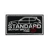 Parches Cuadrados de Bordado Inglés en Stock Bordados por Computadora para Bolsos y Ropa Accesorios Fábrica de Origen en Foshan Venta al por Mayor