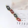 Zhuzui Joias Nova Combinação de Cores Pulseira Quadrada de Acrílico Acessórios para Joias DIY Corrente Retrô Acessórios para Capa de Celular