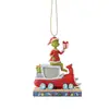 Enfeites de Árvore de Natal 2023 Grinch Acrílico Plano Pingente de Decoração para Árvore de Natal