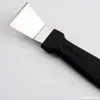 Rascador Limpiador de Acero Inoxidable Descongelación de Escarcha Hielo Raspador de Polvo Lodo Espátula Fondo de Olla Herramienta para Eliminar Manchas de Grasa Suministros de Limpieza para Cocina