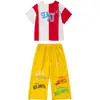 Ropa Moderna para Niños de Street Dance Conjunto de Moda Estilo Hip-Hop Atuendo para Actuación en Escenario Ropa Hip-Hop para Niños y Niñas