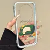Adequado para Capa de Celular Vivox300, Vovix90 de Alta Qualidade Divertido Novo Desenho Animado Feminino Pormini Pato Preguiçoso