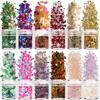Nail art lantejoulas jóias maquiagem Natal lantejoulas glitter pó floco de neve estrela de cinco pontas árvore de Natal lantejoulas acessórios de Natal