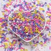Halloween Ecológico Gránulos de Arcilla Suave Gránulos de Azúcar Barro de Cristal Cortado Slime Accesorios Hechos a Mano para DIY Relleno Venta al por Mayor
