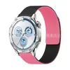 Adecuado para Correa de Reloj Huawei Samsung Xiaomi Cabeza Plana Textura de Guijarro Combinación de Dos Colores Correa de Reloj Magnética Venta Directa de Fábrica