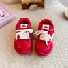 Zapatillas de entrenamiento alemanas estilo retro para niños, nuevas de moda primavera y otoño 2026, zapatos casuales versátiles para niñas y zapatos deportivos de suela blanda para niños