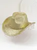 Sombrero de Vaquero Occidental Negro con Flecos de Pedrería de Alta Venta Transfronteriza Estilo Chica Popular Europea y Americana Sombrero para Fiesta y Escenario