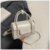 Bolso de Mano Sencillo de Primavera y Verano para Mujer 2025 Nuevo Bolso Niche de Hombro Cruzado Moda Coreana Ins Bolso Cuadrado Pequeño