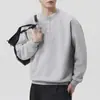 Sudadera Pesada de Dos Piezas Falsas con Cuello Henley para Hombre Anyang, Nuevo Estilo Otoño 2026, Camisa Holgada de Manga Larga, Estilo Old Money