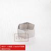 Anel Mousse Hexagonal Sanneng Anel para Bolo Forma de Assar 6 8 10 polegadas Aço Inoxidável Tamanho SN3311