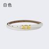Cinto Fino Decorativo Feminino para Casaco de Terno com Vestido Couro Genuíno 1cm Fino Cinto Feminino Simples Moda Feminina