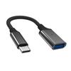Adaptador otg com luzes adaptador typec para usb3.0 telefone tablet computador conversor USB