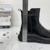 Botas Chelsea Curtas de Couro Macio com Solado Macio para Mulheres, Estilo Novo com Pelúcia, Confortáveis, Bico Redondo, Salto Médio, Botas Individuais
