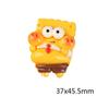 Colección de dibujos animados Haibao diy accesorios de resina pegamento crema funda para teléfono móvil zapatos con agujeros horquilla Accesorios Venta al por mayor