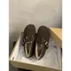 Zapatos Birkenstock de Felpa Retro para Mujer 2026 Nuevo Estilo Otoño Invierno Versión Coreana Mocasines Cálidos de Felpa Zapatos de Algodón