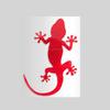 Adesivo de advertência refletivo para carro, adesivo de diamante refletivo de gecko, adesivo luminoso, sombra de personalidade, arranhões, noite, adesivo de decoração para carro