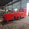 Fornecimento de Locomotivas Elétricas para Mineração, Envio da Fábrica de Locomotivas Elétricas Industriais e de Mineração Tipo Trilho Aéreo de Bitola Estreita de 6 Toneladas