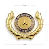Pegatina de metal para coche, logotipo de coche, cubierta para arañazos, pegatina decorativa, logotipo lateral de ala, pegatina para coche, logotipo de espiga de trigo de metal tridimensional 3D