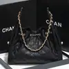 2026 Nuevo Modelo Bolso Tote Pequeño Estilo Chanel Acolchado con Cadena y Piel Encerada, Bolso de Hombro Acolchado con Cadena Personalizable de Gran Capacidad