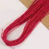 Banda elástica redonda de 0.8-2.0 mm, cordón elástico de látex colorido para joyería, manualidades hechas a mano y pulseras