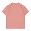 Camiseta de Manga Curta de Algodão Puro Pesado Estilo Coreano para Mulheres, Cor Sólida, Nova Moda Estilosa, Top de Casal Estilo Ins de Alta Qualidade, Gola Redonda