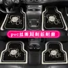 Tapete universal para carro estilo Xiaoxiangfeng resistente à sujeira e fácil de cuidar tapete de carro de anel de seda tapete de PVC para motorista principal tapete de pé antiderrapante resistente ao desgaste