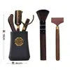 Ceremonia del Té Set de 6 Caballeros Accesorios para Tetera Kung Fu Aguja de Té Cuchillo de Té Arte del Té Mesa de Té Herramientas para Preparar Té