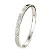 Pulseira Europeia e Americana de Moda Transfronteiriça Trevo de Quatro Folhas Luxo Leve Alto Padrão Zircônia Cheia de Diamantes Versátil Nicho Pulseira Feminina