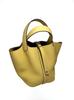 Bolso Cesta Grande de Verduras Togo Cuero de Vaca de Primera Capa Bolso de Mano de Moda para Viaje al Trabajo Bolso Tipo Cubo de Gran Capacidad Bolso de Cuero Genuino para Mujer