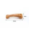 Suprimentos para Cães de Estimação Transfronteiriços: Brinquedos de Mastigar Duráveis de Madeira-Plástico para Cães Pequenos e Médios, Ossos Interativos para Limpeza dos Dentes