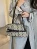 Bolso de Viaje para Mujer Otoño/Invierno 2026 Nuevo Bolso de Hombro Versátil Bolso Tote de Moda a Cuadros y Lunares