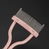 Nuevo Peine Plegable para Pestañas Portátil Peine de Acero para Pestañas Herramientas de Belleza Peine para Pestañas Postizas Herramientas para Peinar Cejas Punto